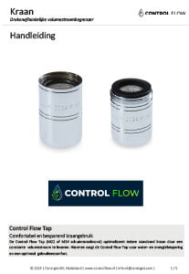 20240220 Handleiding 1130 ControlFlow Tap NL 1