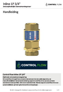 20240220 Handleiding 1140 ControlFlow Inline 1P 3 4 NL 1