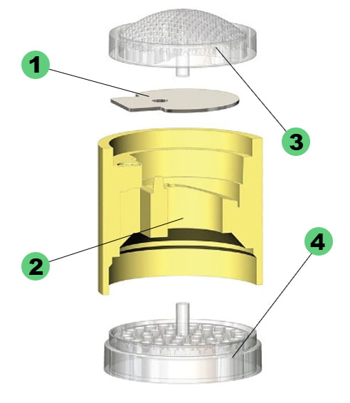 Waterbesparende producten 1 Water besparen met Control Flow - Onderdelen